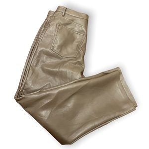 Aritzia Melina Cropped pants - Size 12 in Shiitake